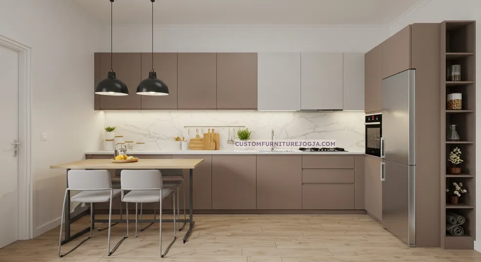 Jasa Pembuatan Kitchen Set Besar Jogja